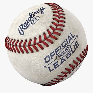 modeled baseball 3d c4d