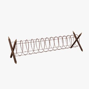 Military Barbed Wire 3D