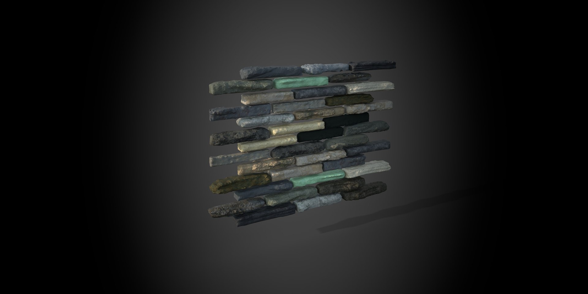 Stone slate model - TurboSquid 1384577