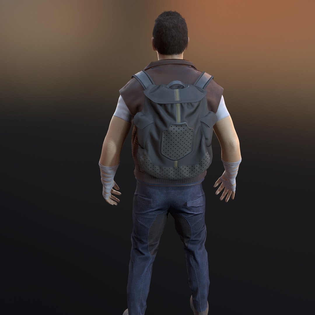 survivalist character 3D https://p.turbosquid.com/ts-thumb/M1/NT9Ic3/y34WUuUr/survivalist3dmodellowpolyanimatedriggedfbxmambuasset14/jpg/1554998143/1920x1080/fit_q87/ac2aa8a302e11f046cf737ca32aa94290a4216f2/survivalist3dmodellowpolyanimatedriggedfbxmambuasset14.jpg