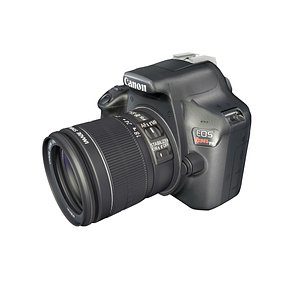 3D canon camera eos rebel
