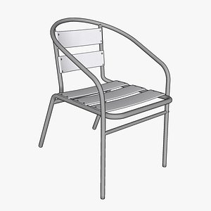 3D ali arm chair