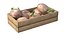 Colección de cajas de madera para frutas 50