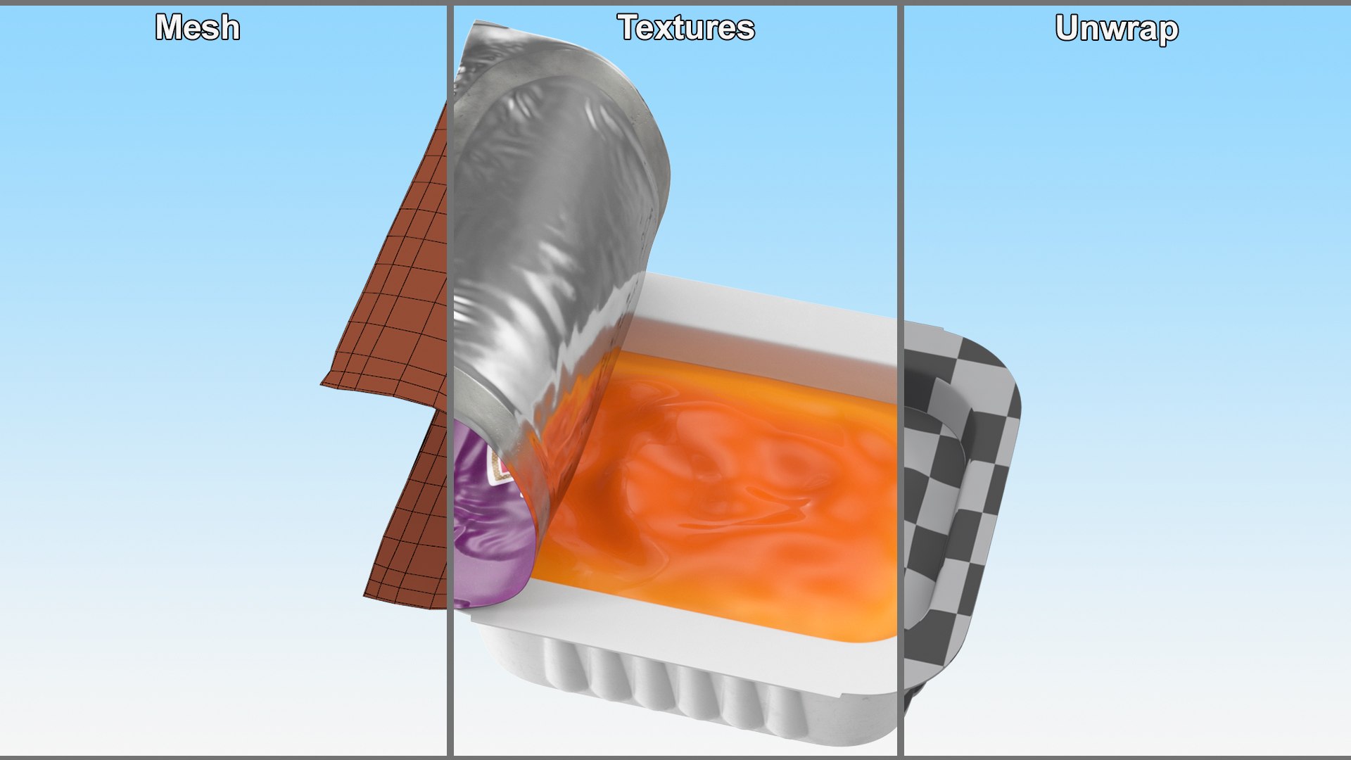 Sweet And Sour Sauce Serve Pot Heinz Opened 3D Model - TurboSquid 2104654