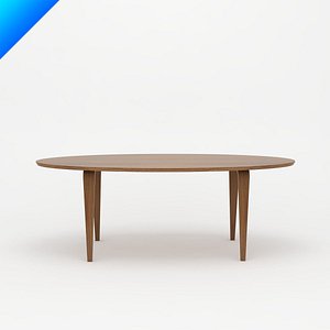 3d cherner table - oval model