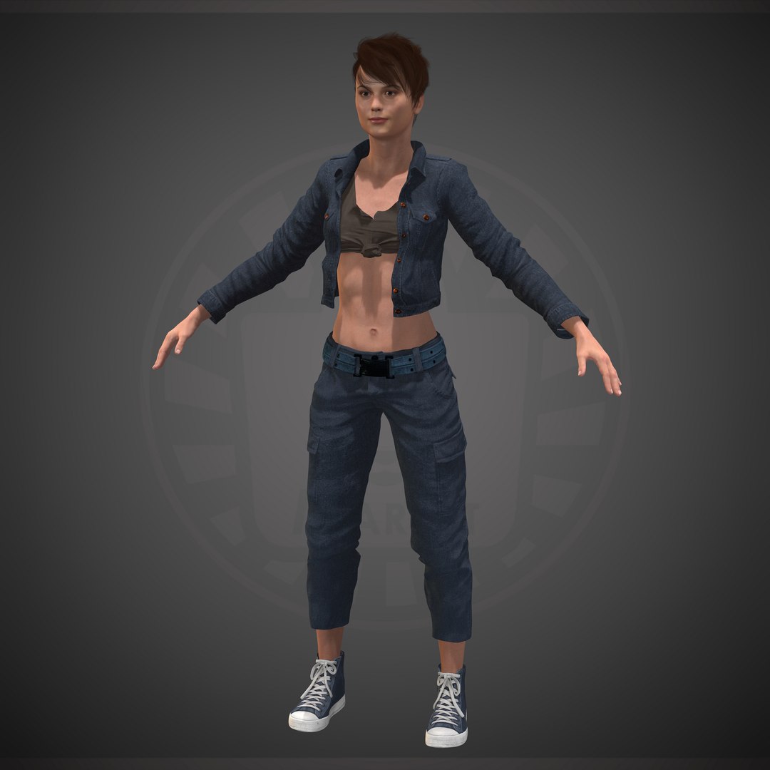 Character People Human 3D Model - TurboSquid 1682216