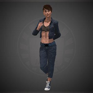 character people human 3D model