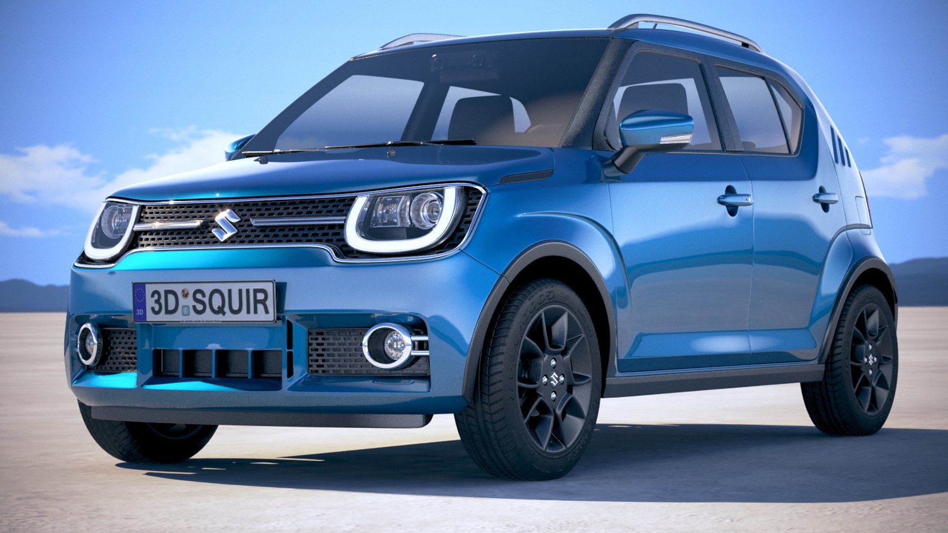 3D Suzuki Ignis 2017 Model - TurboSquid 1229976