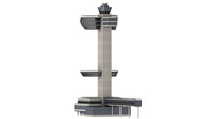 JFK Control Tower 3D model