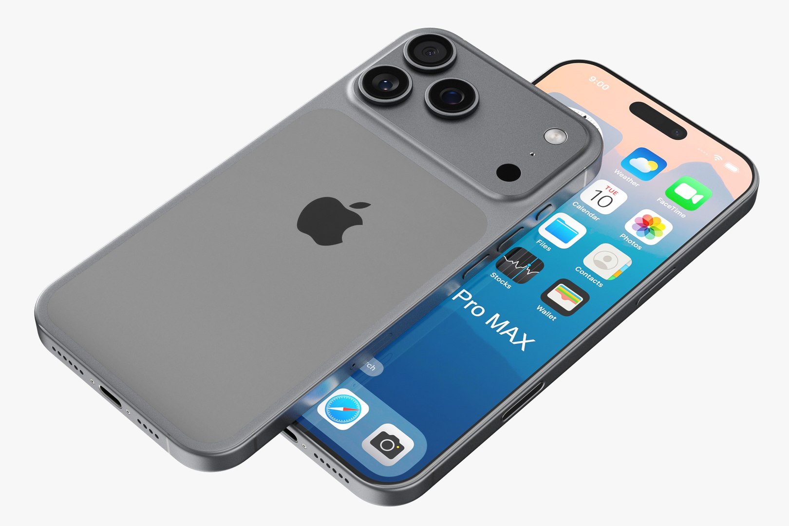 3D Apple IPhone 17 Pro MAX V2 Model - TurboSquid 2412473