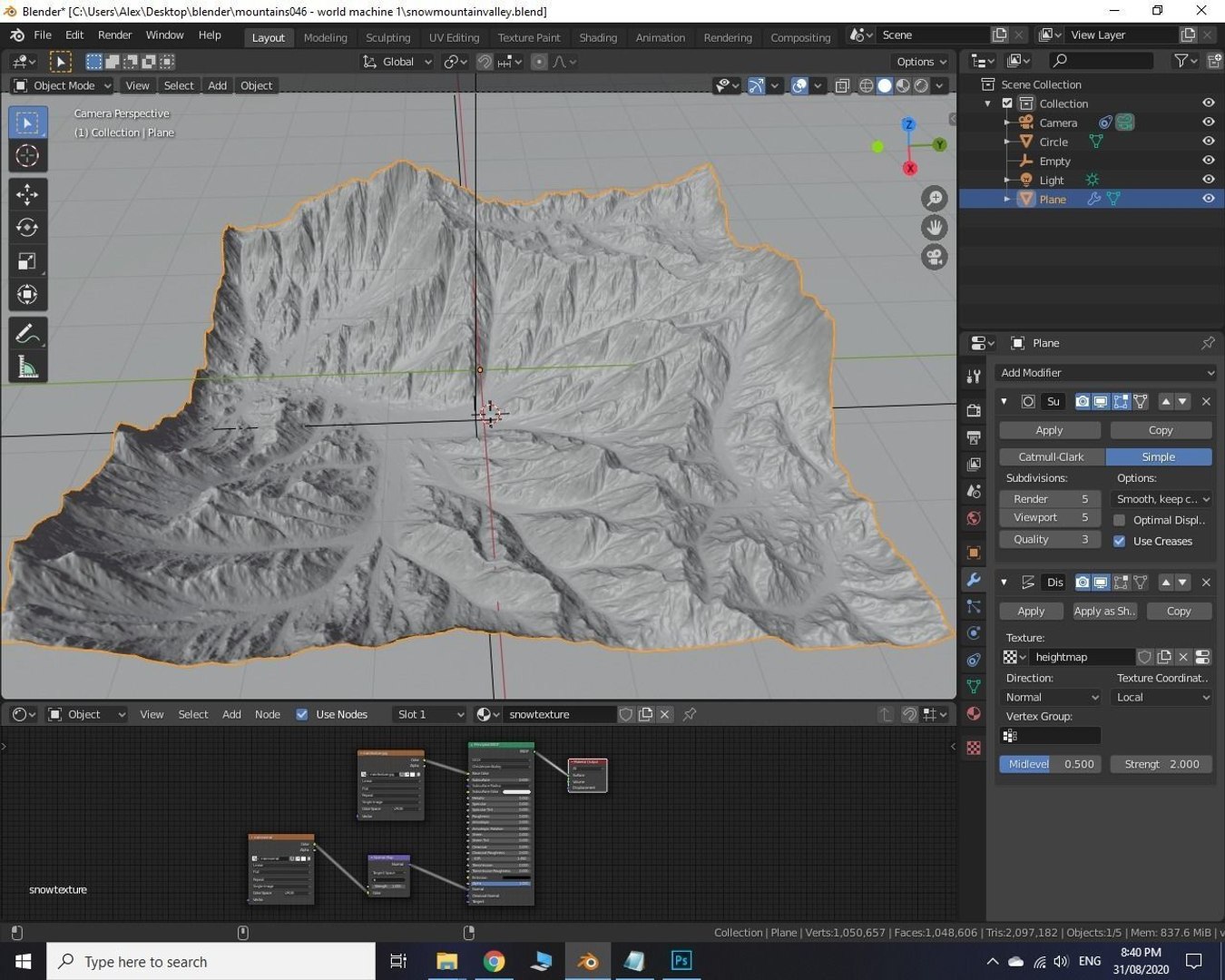 3D snow mountain valley terrain https://p.turbosquid.com/ts-thumb/M1/kEfbKR/SRK3WB3t/15/jpg/1598940144/1920x1080/fit_q87/e8abe27536cb5526c6eef23d469a66019d4b779c/15.jpg