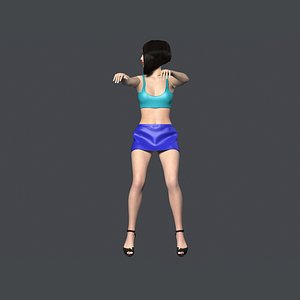 Female Character FCH0814 Mental Ray Version