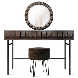 Dressing table with mirror Unique Furniture Latina