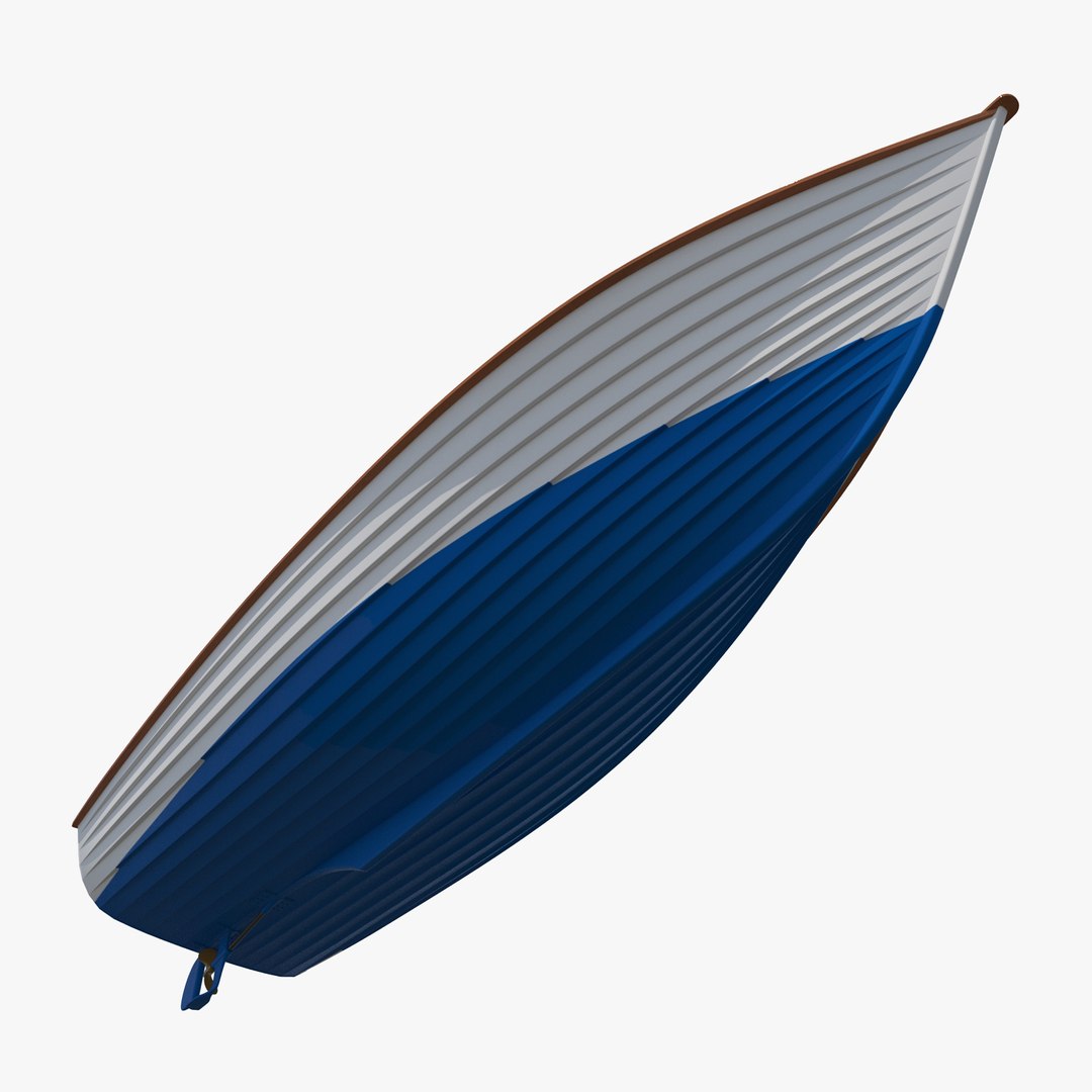 3d Seal Motorboat Model