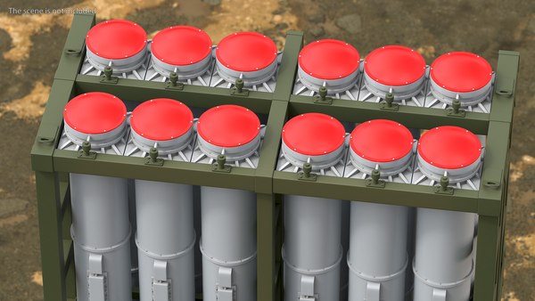 modelo 3d Colección de sistemas de misiles rusos 5 - TurboSquid 1901992