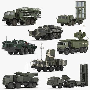 Russian Missile Systems Collection 5 model