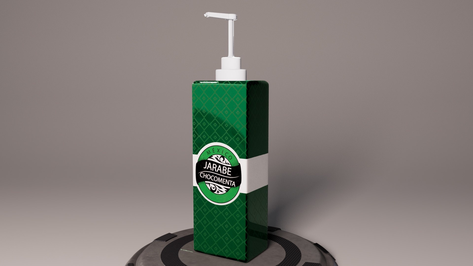 SYRUP CONTAINER 3D - TurboSquid 2199057