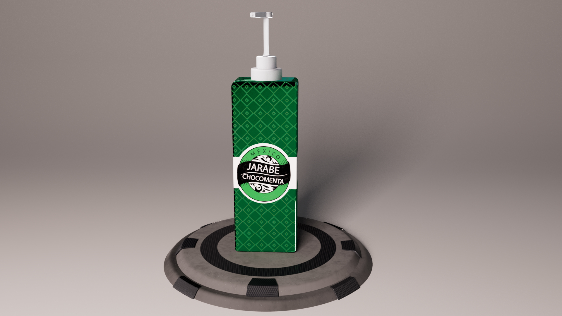 SYRUP CONTAINER 3D - TurboSquid 2199057