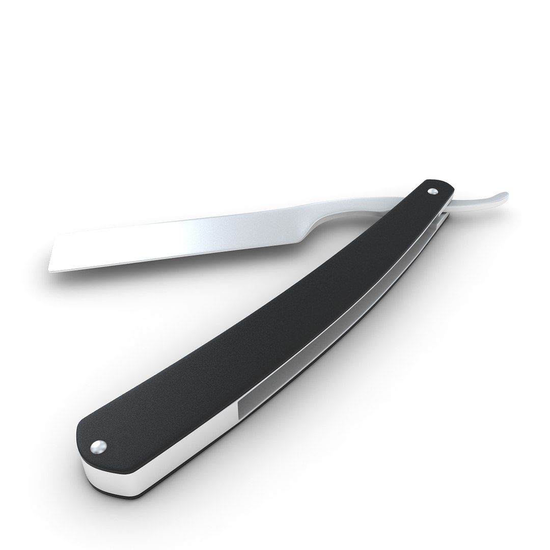 Straight Razor 3D - TurboSquid 1408385