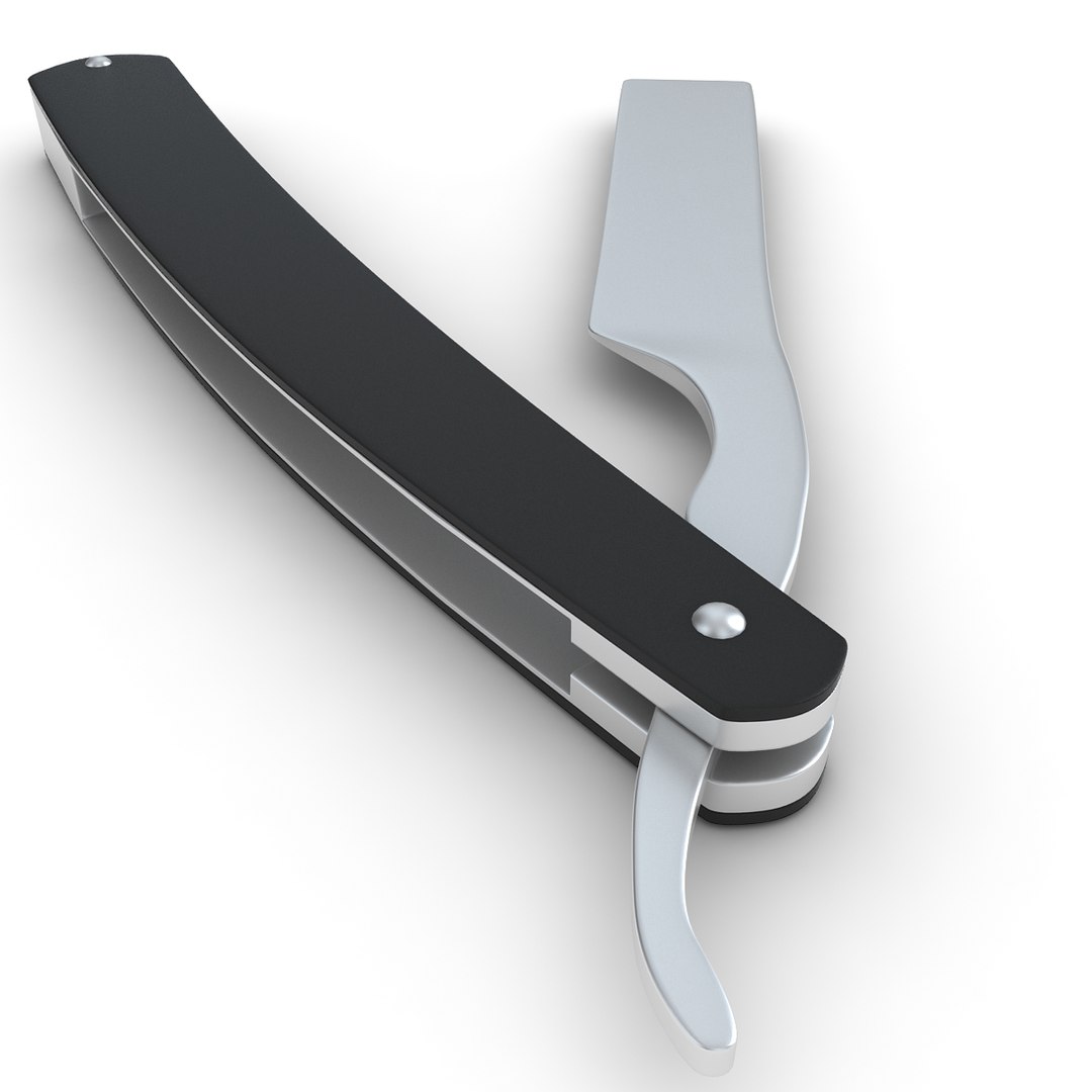 Straight Razor 3D - TurboSquid 1408385