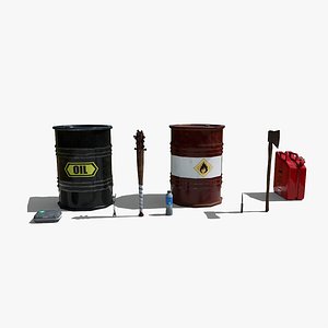 3D Apocalyptic Asset Pack