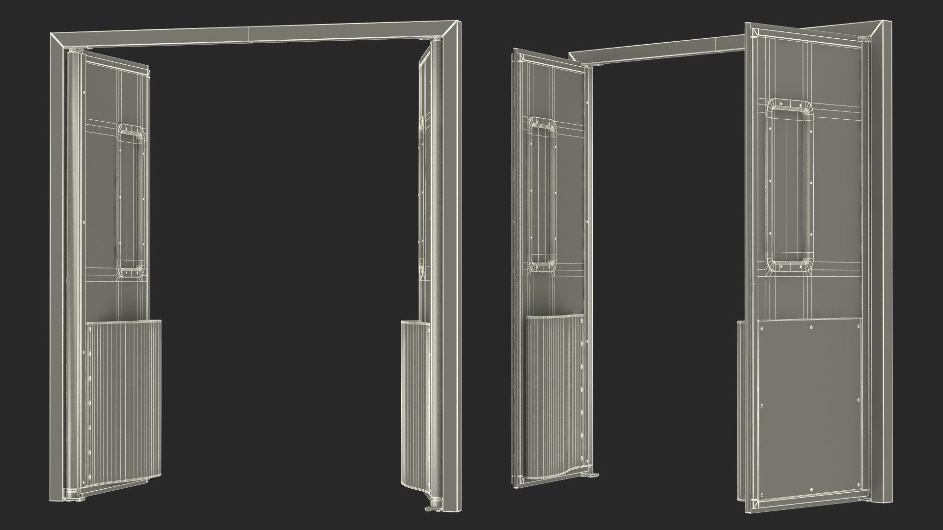 Metal Impact Traffic Doors 3D model https://p.turbosquid.com/ts-thumb/M1/uAoT5m/V5/metalimpacttrafficdoors3dsmodel036/jpg/1688697076/1920x1080/fit_q87/6c164d5bb7e6c1edf508fc398f9e77f8ca03a852/metalimpacttrafficdoors3dsmodel036.jpg