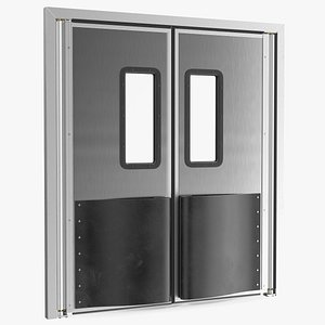 Metal Impact Traffic Doors