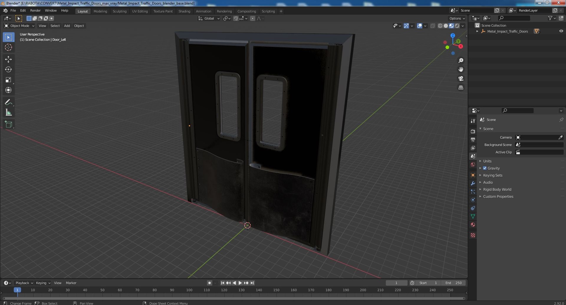 Metal Impact Traffic Doors 3D model https://p.turbosquid.com/ts-thumb/M1/uAoT5m/q0/metalimpacttrafficdoors3dsmodel027/jpg/1688697042/1920x1080/fit_q87/e985e2a494fbeb77cdd9be03f095d659e028a140/metalimpacttrafficdoors3dsmodel027.jpg