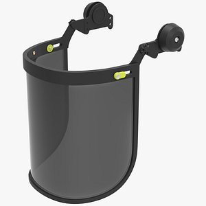 glass visor equipment 3D model