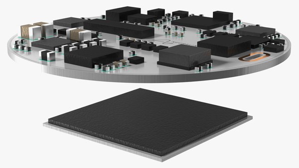 3D Model Neuralink Chip Layout - TurboSquid 1874782