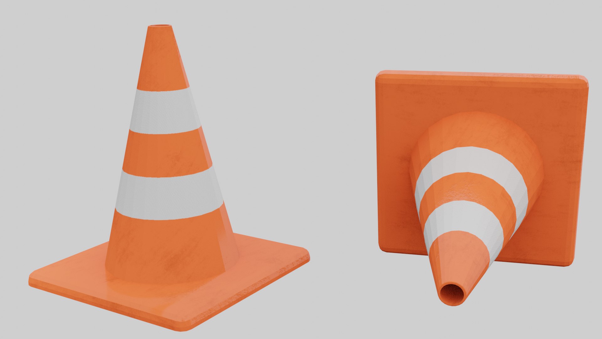 3D traffic cone https://p.turbosquid.com/ts-thumb/M1/yW4yH4/JzFZvdt9/render2/png/1568651278/1920x1080/fit_q87/f0f16c1bc559715cd85a79f05553771e54cf4c0a/render2.jpg