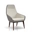 Chaise longue avec pieds en bois Arwyn PBR