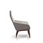 Chaise longue avec pieds en bois Arwyn PBR