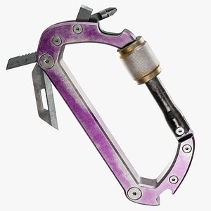 Carabiner 06 k 3D