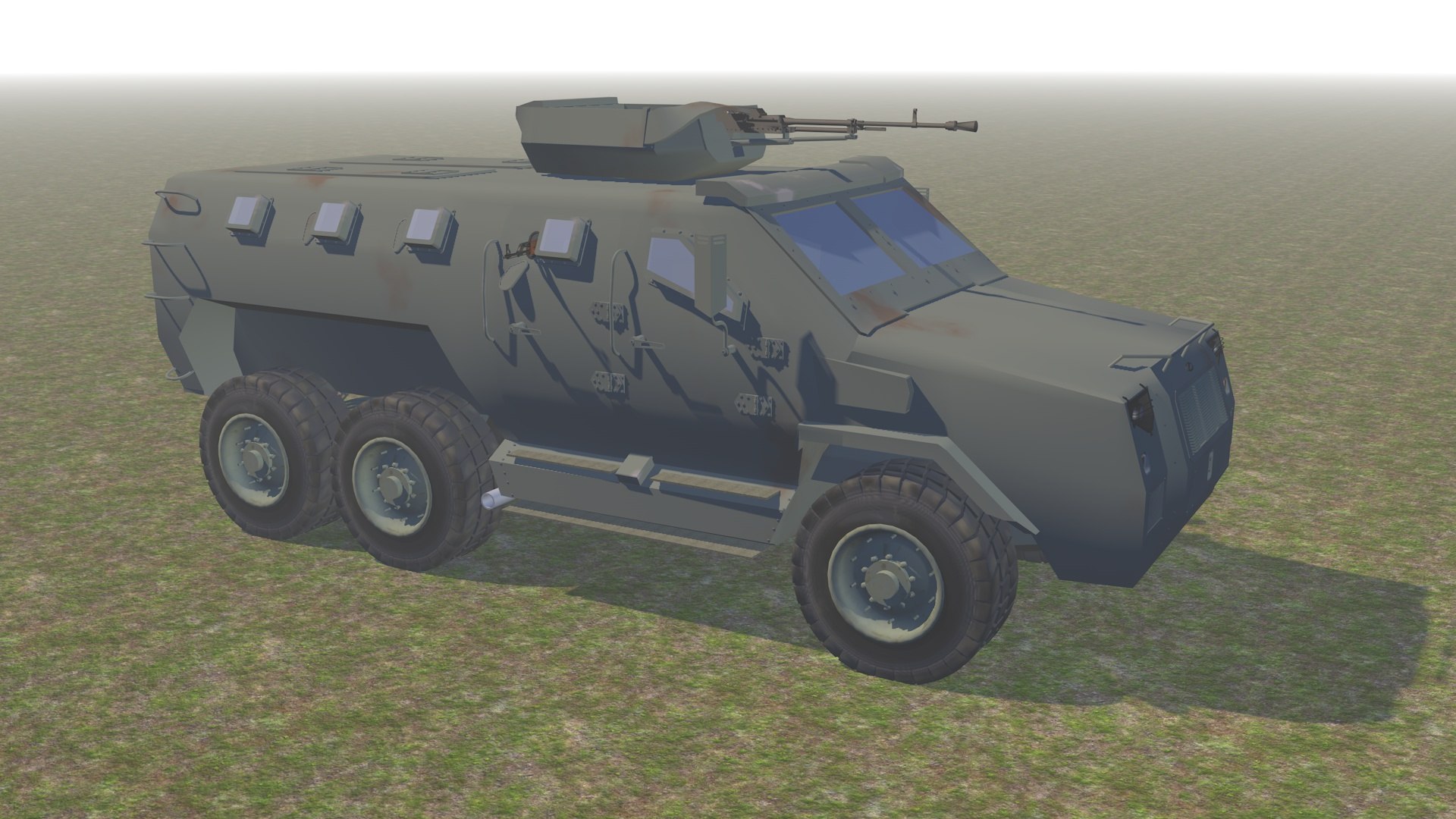 MRAP M-20 Model - TurboSquid 1844291
