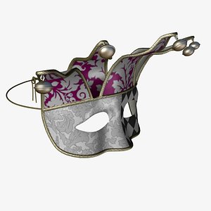 3d carnival mask model