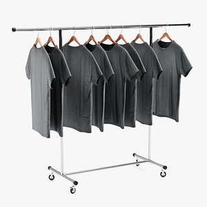 T-Shirts on Stand