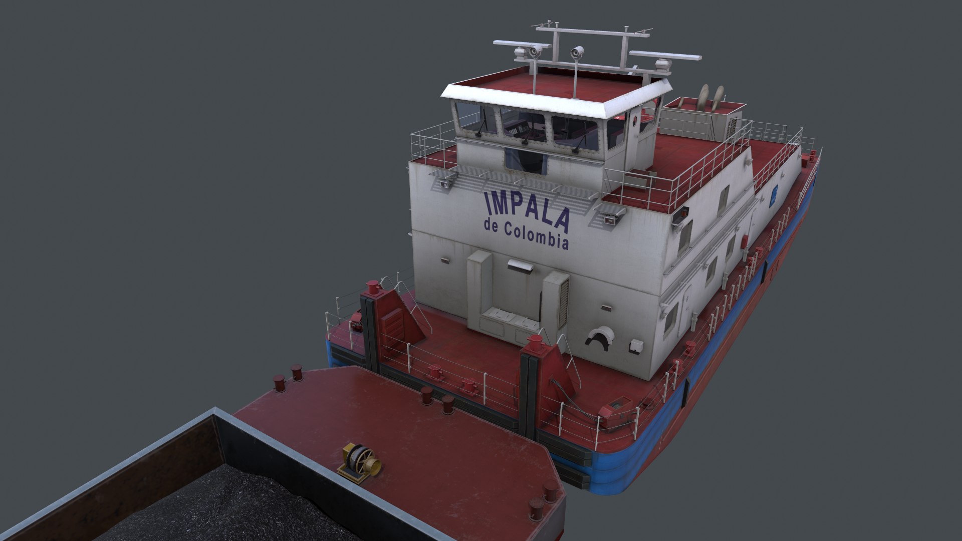 Pusher Tug Boat With Barge 3D model https://p.turbosquid.com/ts-thumb/M2/Bwds56/3j/pushboat_005/png/1728235456/1920x1080/fit_q87/ef435e5ed2490e571cf0aa0af6d23ed588df966b/pushboat_005.jpg