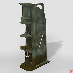 press 3d model