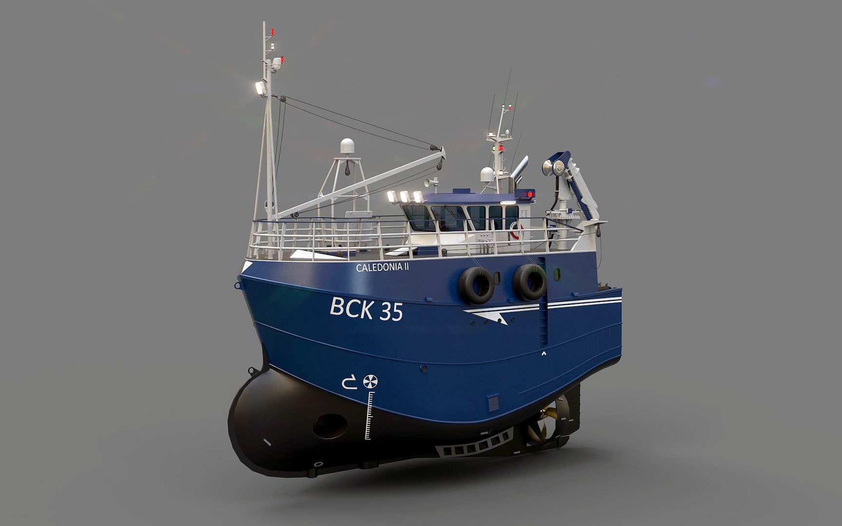 Fishing Trawler 3D Model 3D - TurboSquid 1751057
