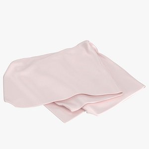 3D Folded fabric model