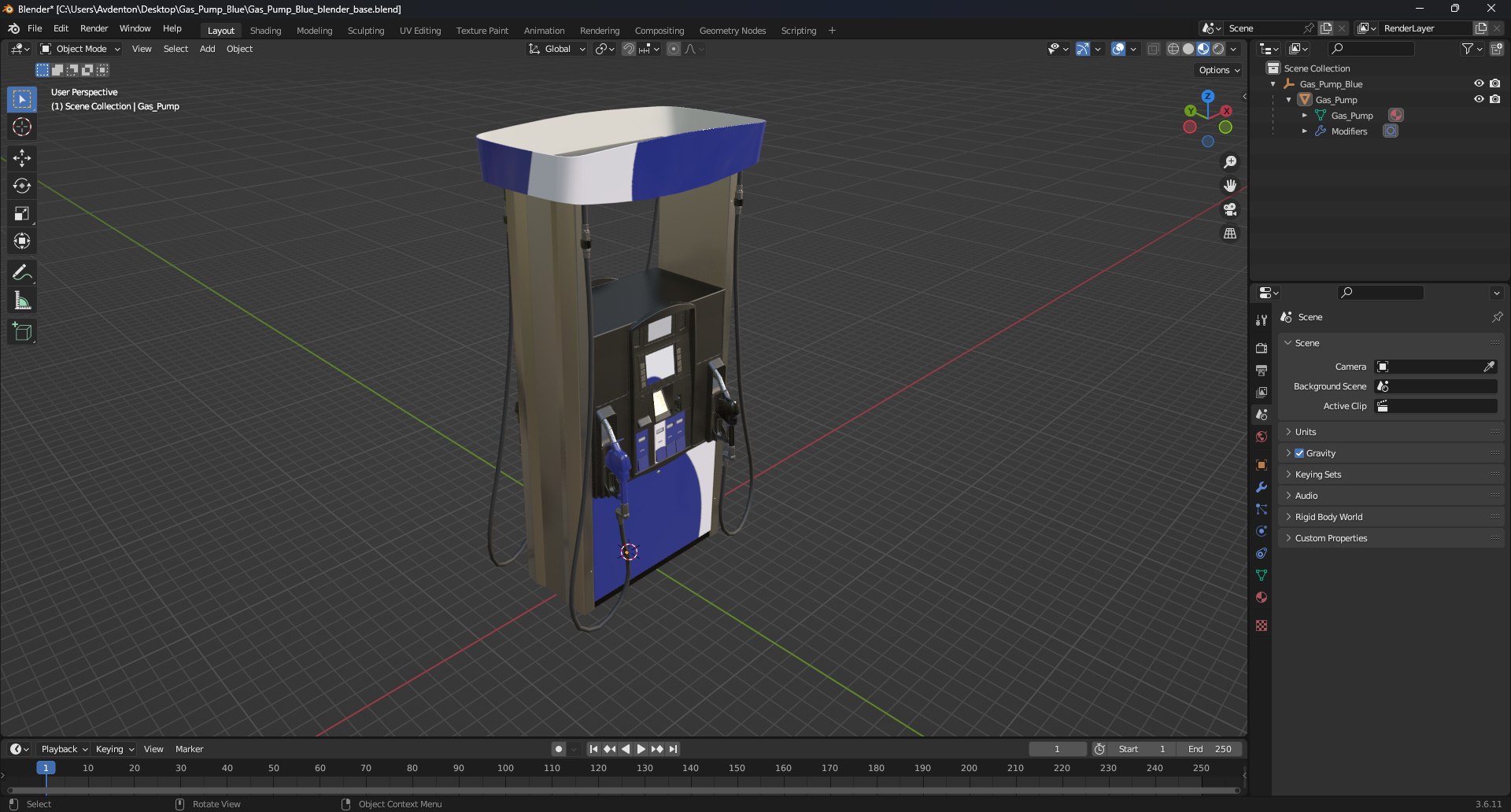3D Gas Pump Blue model https://p.turbosquid.com/ts-thumb/M2/DzqEc6/uA/gaspumpblue3dsmodel017/jpg/1725506075/1920x1080/fit_q87/d24db812abf3ac56076a41ec76efe93524707c9a/gaspumpblue3dsmodel017.jpg