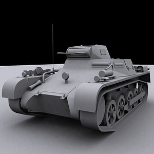 3d panzer 1a model