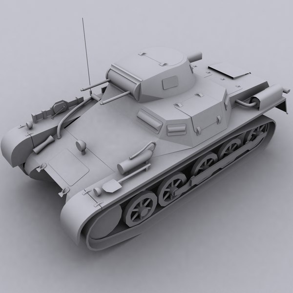 3d panzer 1a model