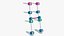 Lumbar Cervical Spine Fixation System Colored