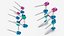 Lumbar Cervical Spine Fixation System Colored