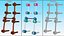 Lumbar Cervical Spine Fixation System Colored