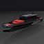 Brabus Shadow 1000 Sun Top 3D 렌더링 PBR AXOPAR