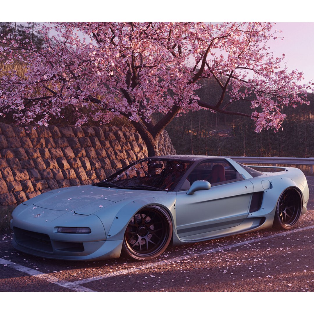 Honda NSX NA1 Model - TurboSquid 2084068