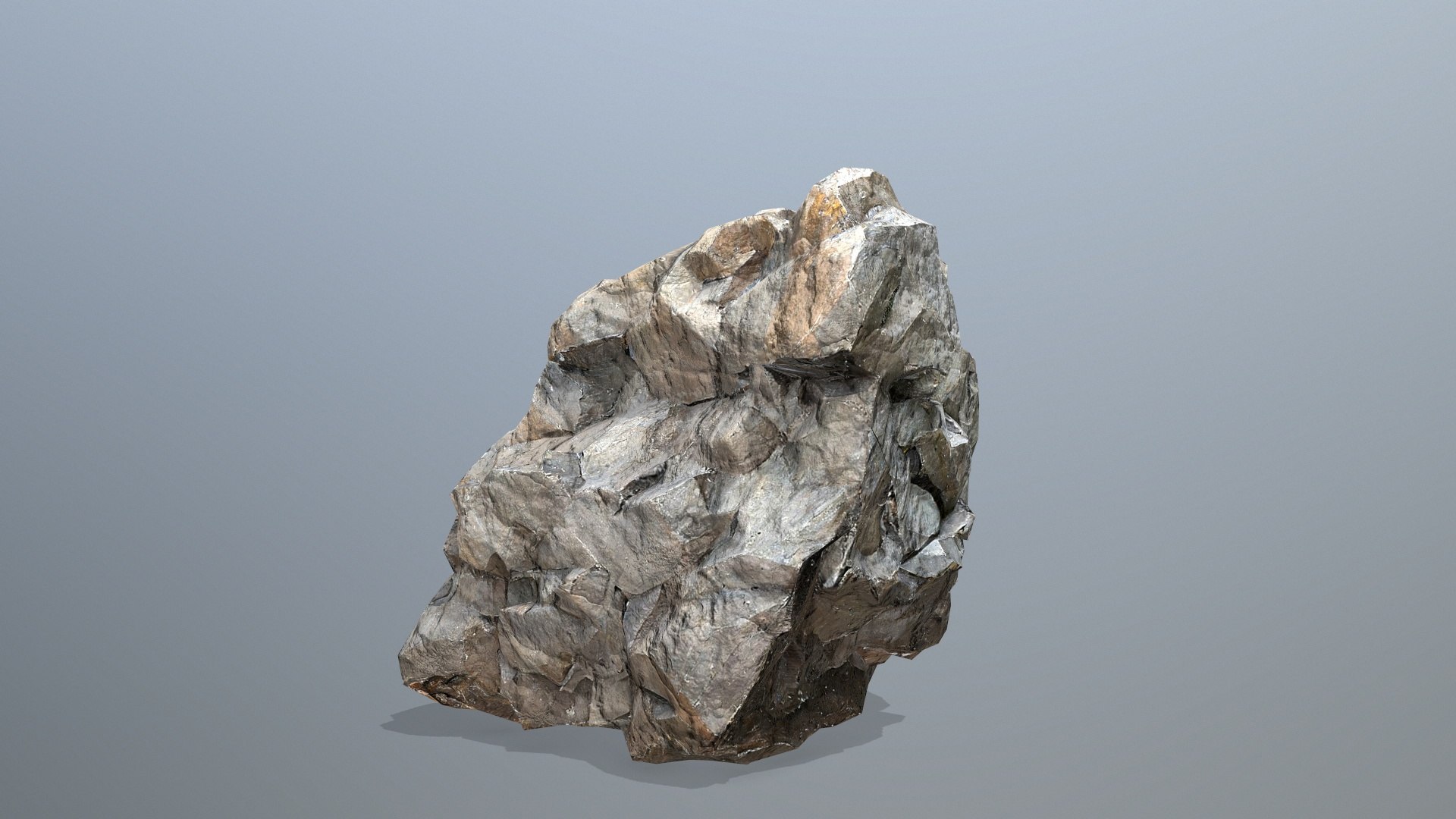 3D Cliff Rocks Model - TurboSquid 2254412
